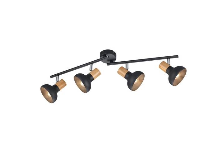 Strahler, Schwarz, Metall, 71x18.5x13.5 cm, Lampen & Leuchten, Innenbeleuchtung, Spots & Strahler, Deckenspots