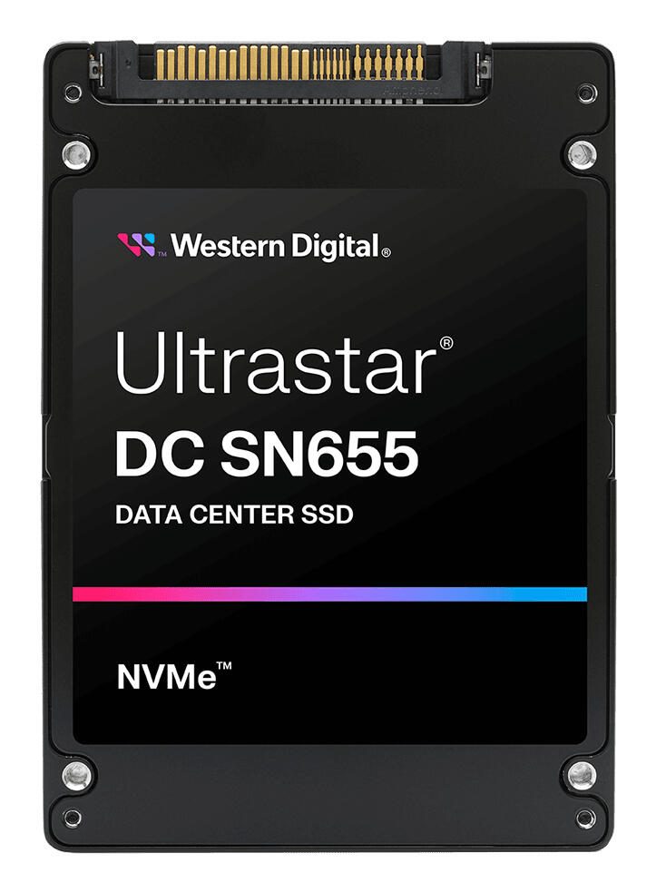 Western Digital WD Ultrastar DC SN655 U.3 SSD - 30,7 TB, ISE 0TS2509