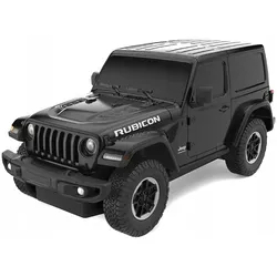 Rastar R/C 1:24 JEEP Wrangler JL remote control car (black)