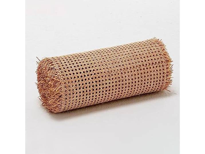 35/40/45/50/55/60/90/100cm Breite Gewebtes Offenes Natürliches Rattan Roll, Wiener Geflecht Gurtband für Caning-Projekte, Cane Webbing Rattan Roll für Heimwerker Schrank Stuhl Möbel (Size : 100cmx5m