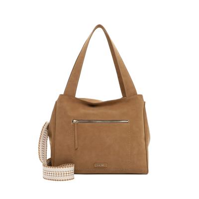 Shopper SURI FREY "Shopper SFY Christy", Damen, Gr. B/H/T: 35cm x 30cm x 12cm 0, gelb (sahara 920), Polyester, Taschen Shopper
