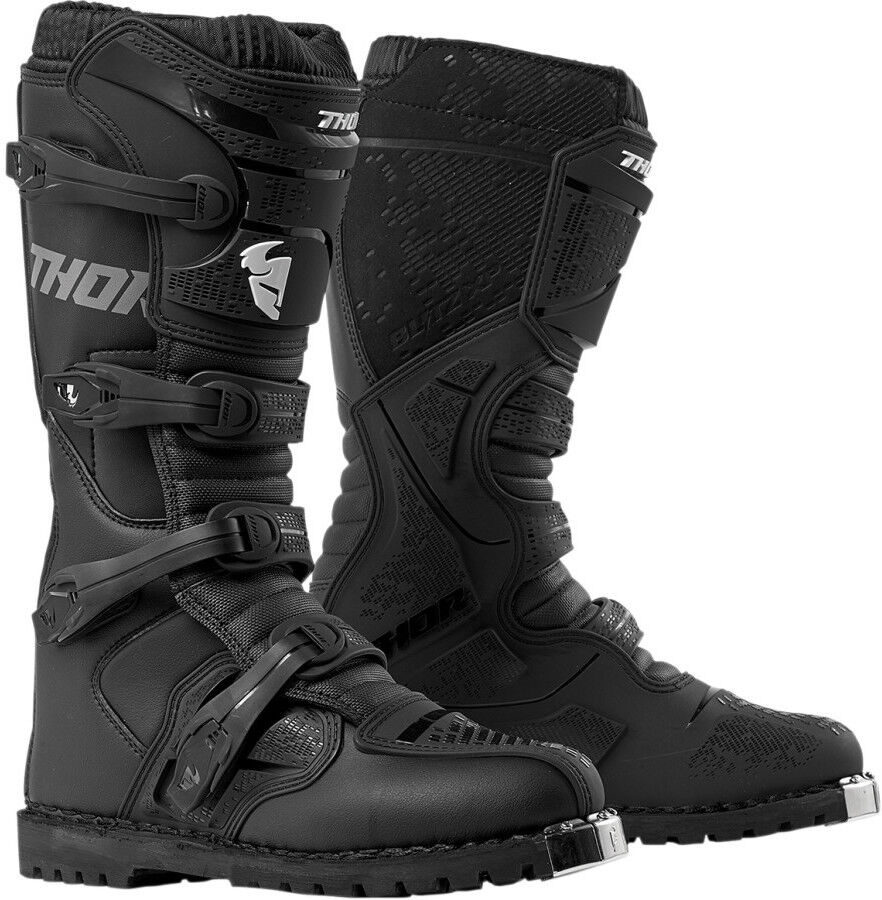 Stivali Moto Enduro ATV Thor BLITZ XP ATV Nero taglia 13