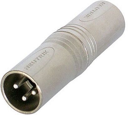 Neutrik Na 3 Mm Adapter Xlr Male Auf Xlr Male