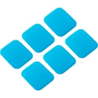 Nachkaufset EM 50 Gel Pads, Massagegerät blau, 6 Stück