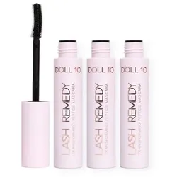 DOLL 10 BEAUTY Lash Remedy Transforming Peptide Mascara 3x10ml