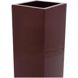 Europalms, Blumentopf, LEICHTSIN BOX-120, rot, glänzend (23 x 23 x 25 cm)