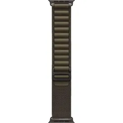 APPLE 49 mm Alpine Loop M, Ersatzarmband, Dunkeloliv