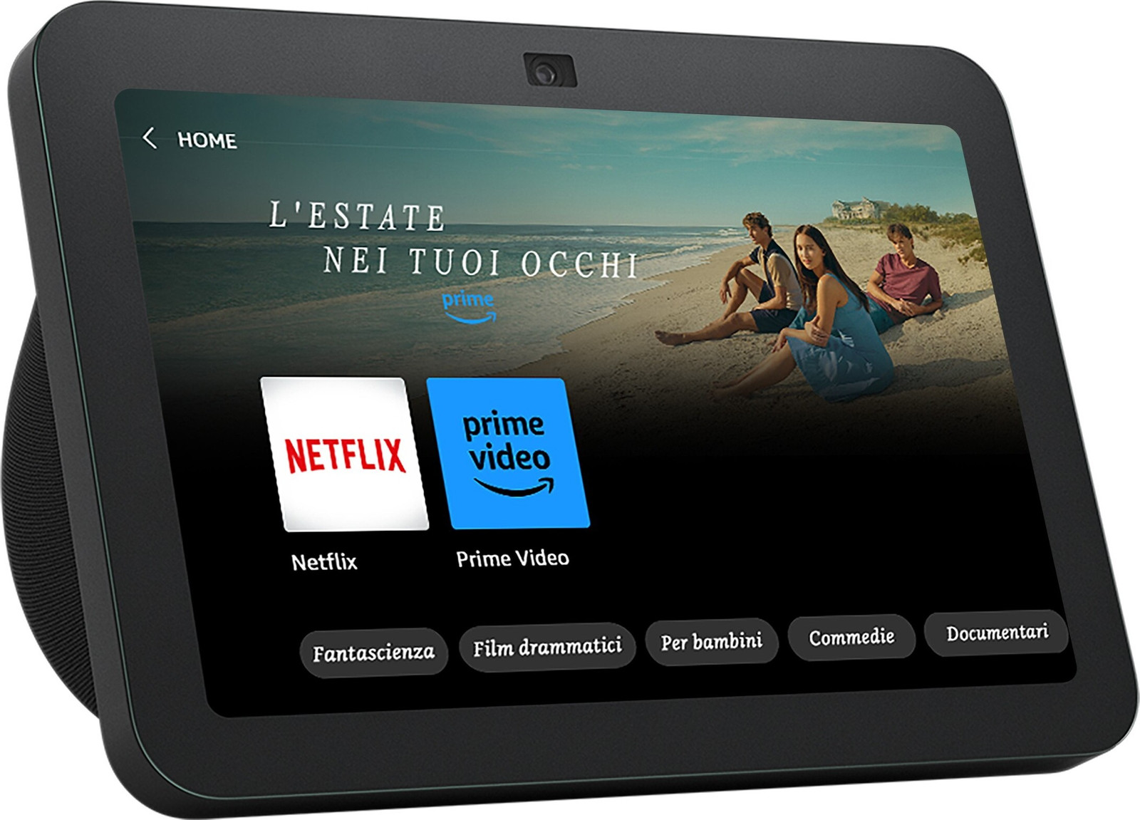 Amazon Echo Show 8 (3e generatie, 2023) Antraciet