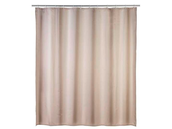 WENKO Rideau de douche anti-moisissure beige antibactérien\, lavable Beige