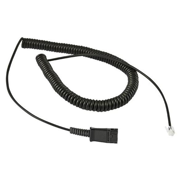 Plusonic Zubehör Kabel für Plantronics QD-RJ9, Yealink, Snom (nicht Snom300) (100-002-PA)