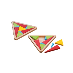 Philos Triangular Puzzle - Level 3 - 10 Puzzleteile 259916