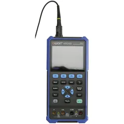 Owon, Multimeter, LCD-Oszilloskop mit Multimeter und Funktionsgenerator, HDS242S, 2-Kanal, 40 MHz (Hand-Multimeter)