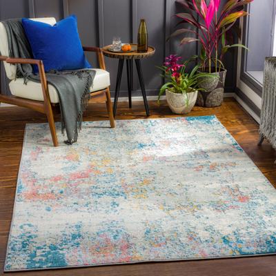 Livabliss Aveza Modern Abstract Polypropylene Area Rug