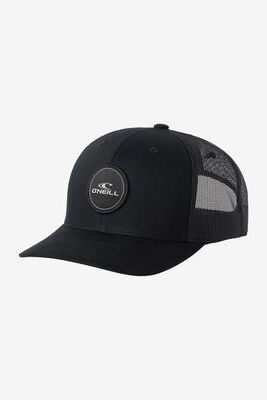 O'Neill s Logo Trucker Hat in Black, Twill