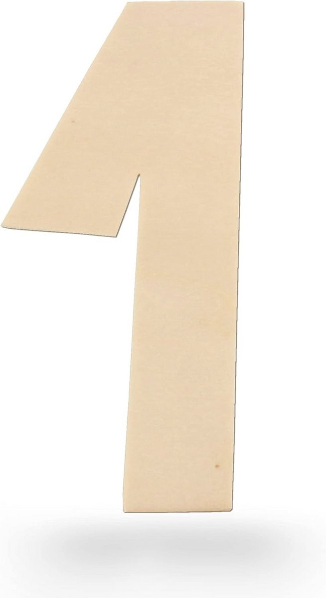 Houten Cijfers voor Decoratie voor aan de Muur