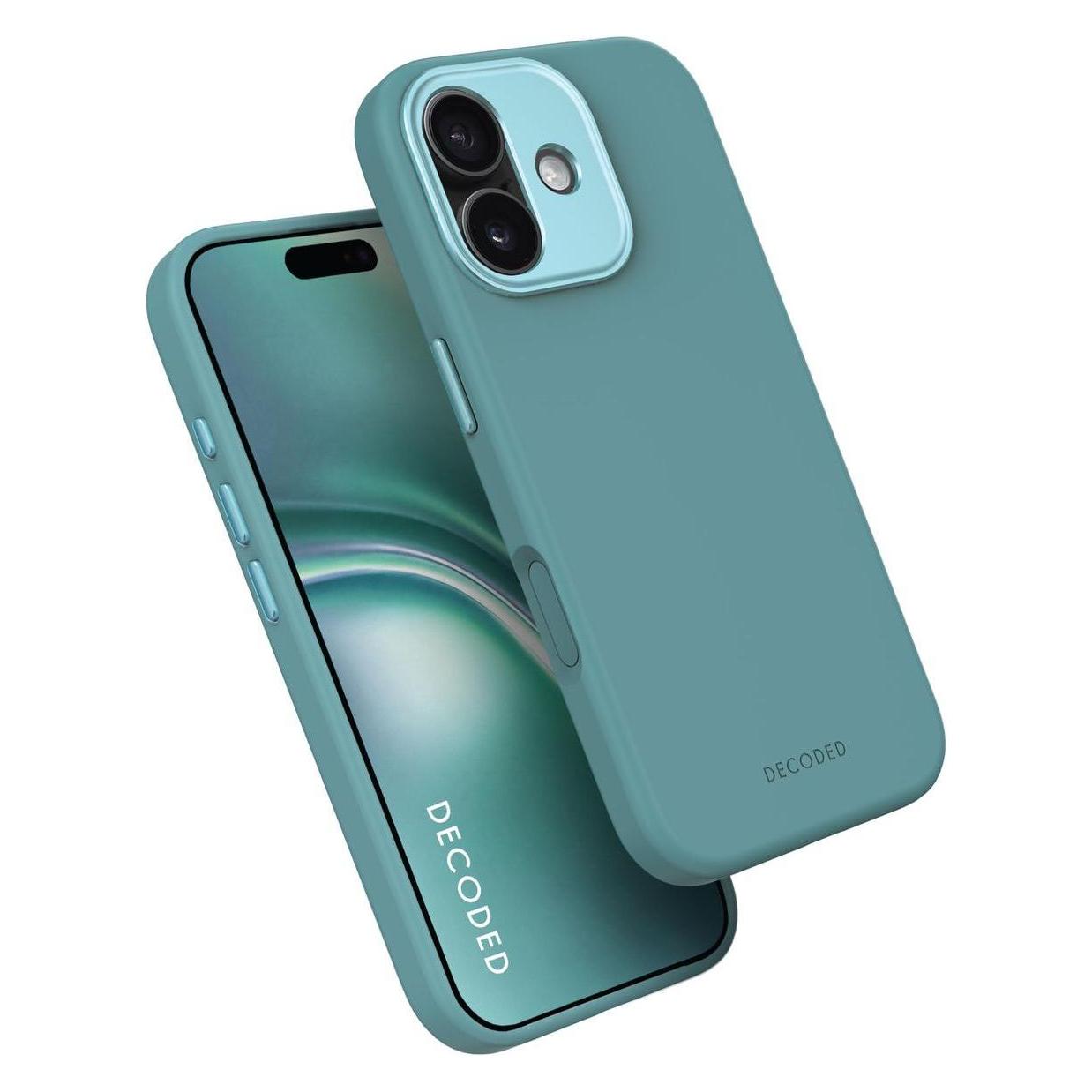 Decoded Silicone Backcover Apple iPhone 17 Retro Blue (Apple iPhone 17) (D25IPO17BCS9RB)