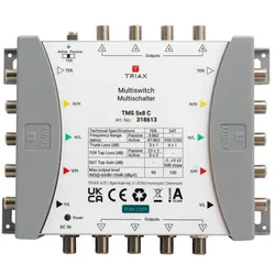 Triax Kaskadenmultischalter TMS 5x8 C (Multischalter), SAT Zubehör