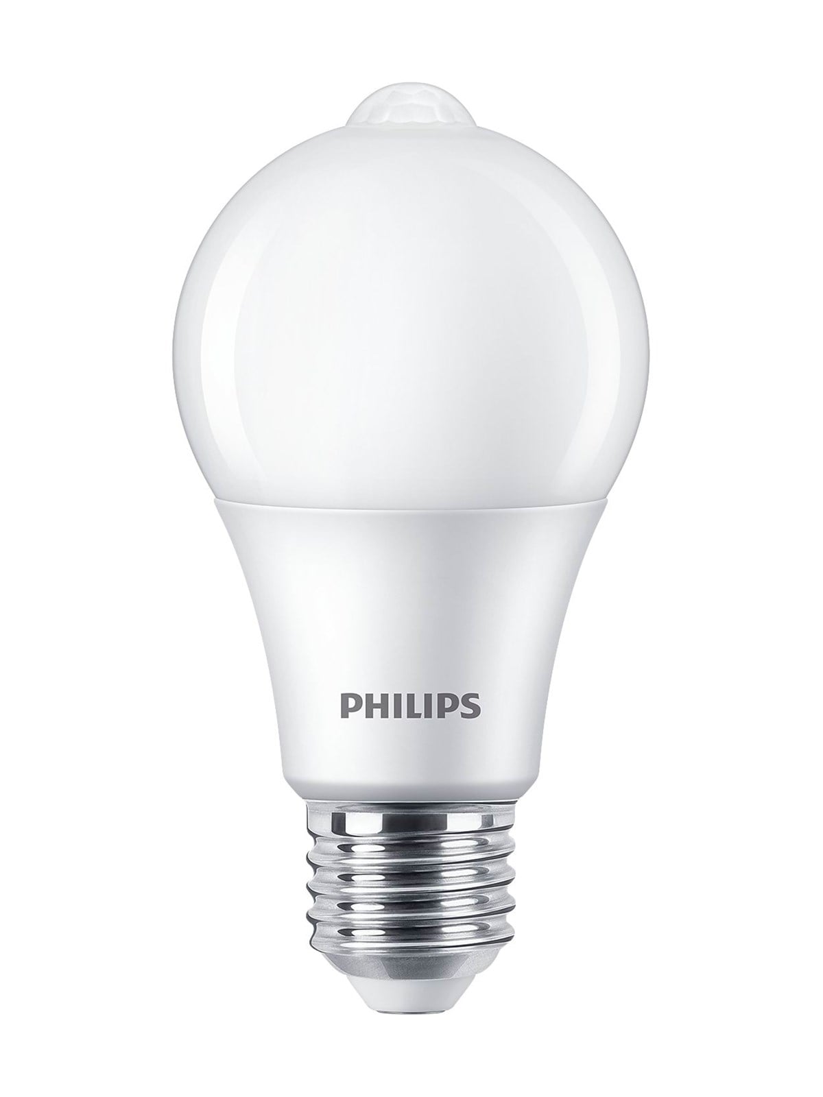 Philips LED-Lampe Standard Sensor 8W/827 (60W) Frosted E27