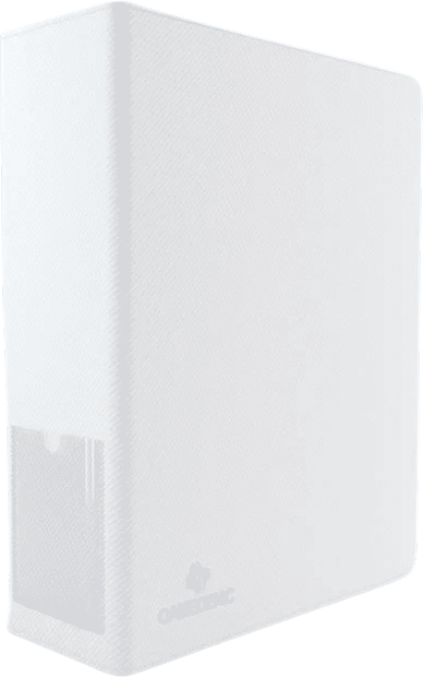 Gamegenic Prime D-Ring Binder - White for Card Collectors, Organise Trading Cards with Durable D-Rings