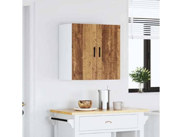 Armoire murale de cuisine, facile à nettoyer, design anti-basculement, armoire murale multifonctionnelle pour cuisine, salon, couloir