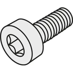Pramet Torx-Innensechskantschraube ISO SR 85011-T15P Bruttogewicht 1,5g