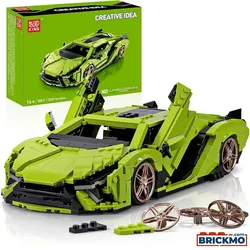 Mould King Italienischer Bull SAI Sports Car 10011S