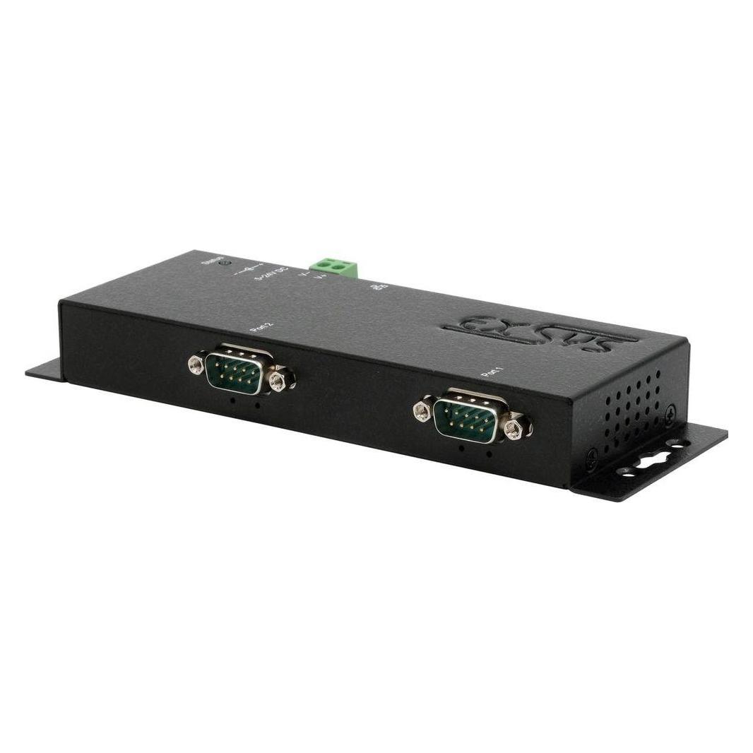 Exsys Serial Device Server 2x RS232, PoE (EX-6112-2POE)