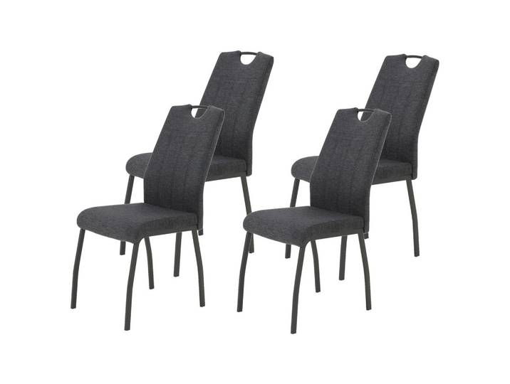 STUHL-SET Elif III S Anthrazit
