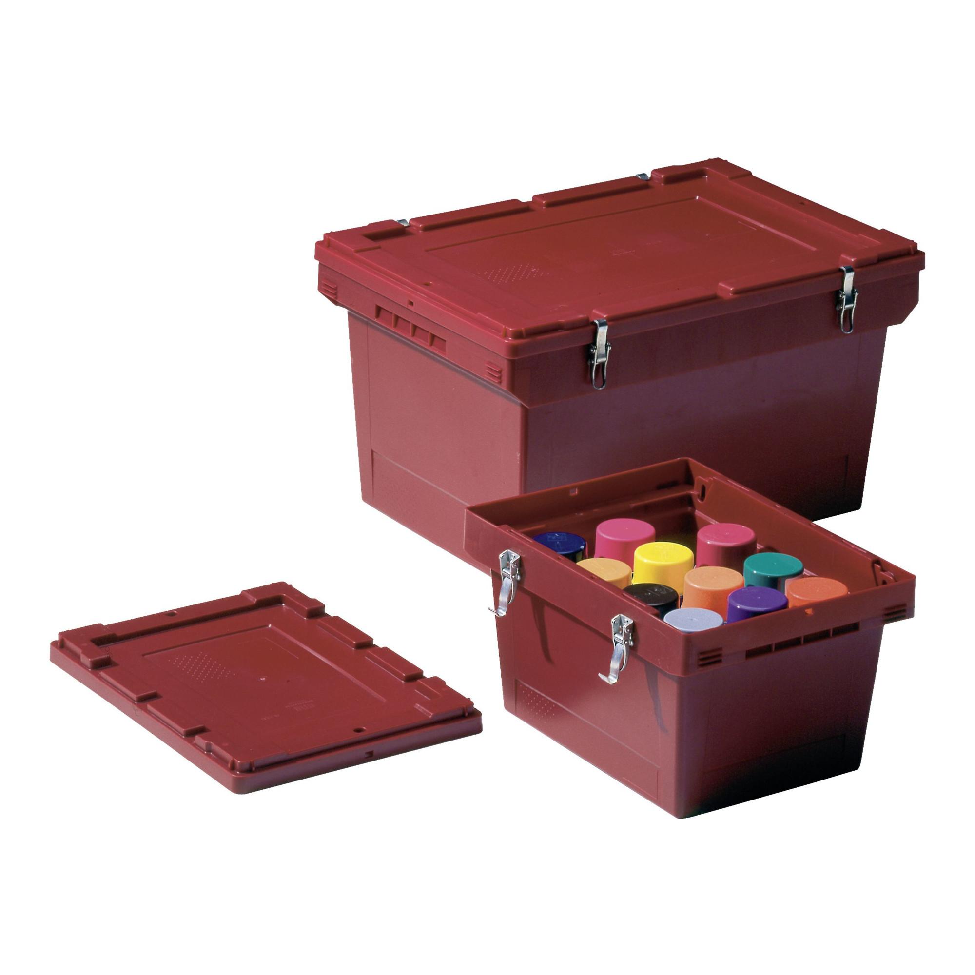 Bito Mehrwegbehälter Gefahrenstoffe L 610 mm x B 410 mm x H 338 mm rot (18659)