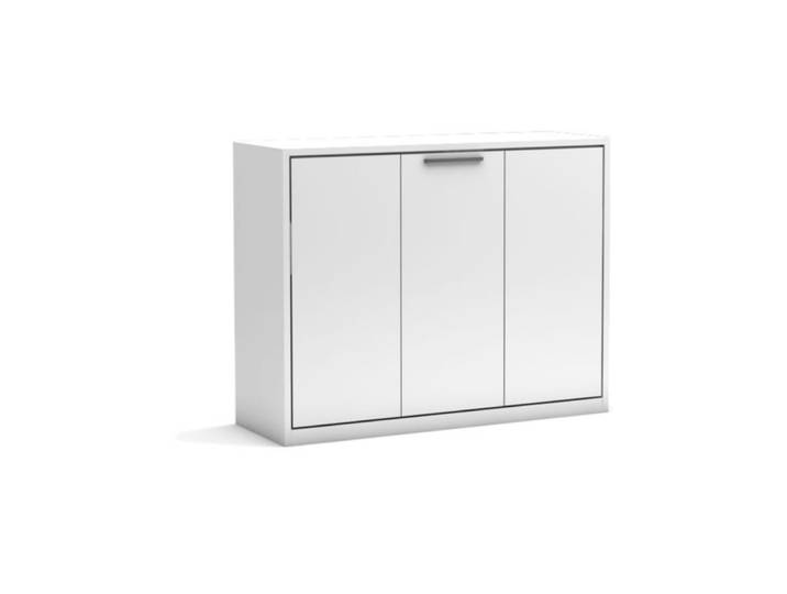 Lit pliant blanc 221x164x38cm