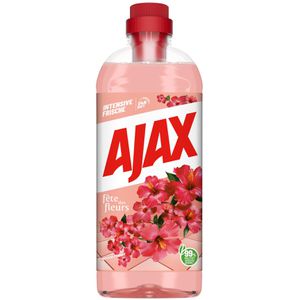 Ajax Allzweckreiniger Hibiskusblüte, Konzentrat, mit blumigen Duft, Flasche 1 Liter