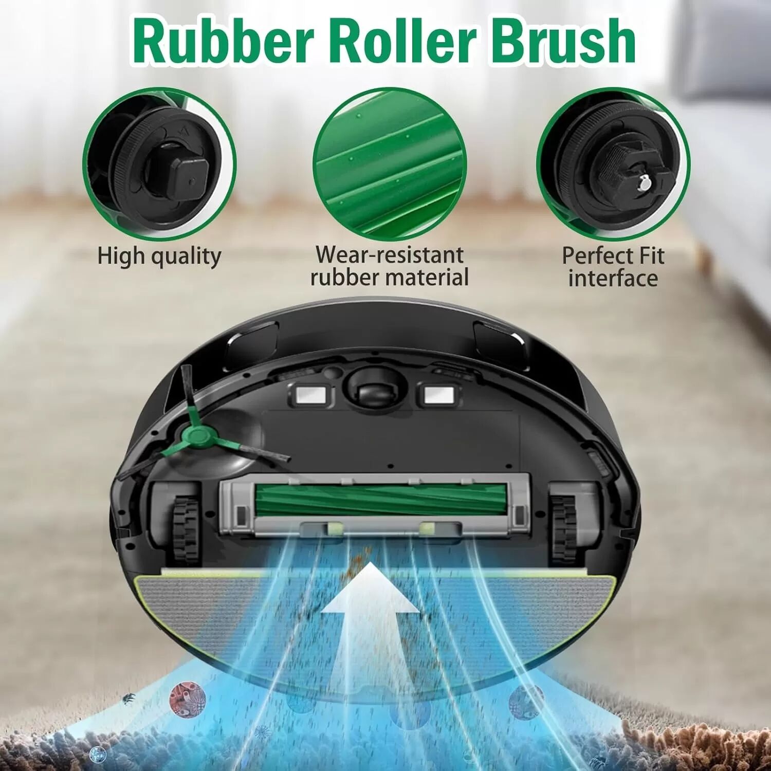INF 14-teiliges Ersatzteilset kompatibel mit iRobot Roomba 205 Staubsauger Zubehör Set
