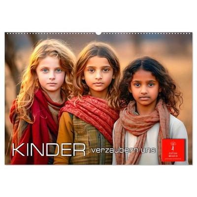 Kinder verzaubern uns (Wandkalender 2027 DIN A2 quer), CALVENDO Monatskalender