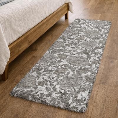 Addison Rugs Premium Washable Super Soft Floral Schaller Dream Shag Rug