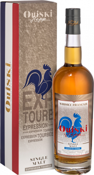 Französischer Whisky - Distillerie Hepp - Ouiski Expression Tourbé - Etui - 0.7L