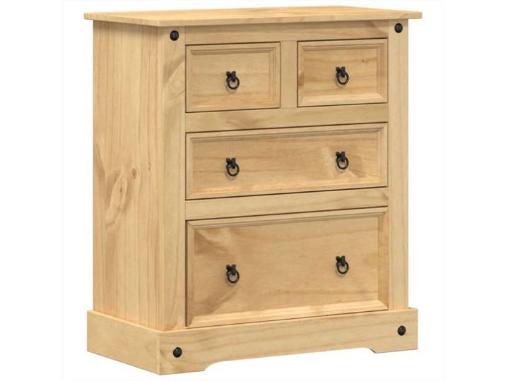 Buffet-Meuble de rangement-Commode Corona 80x43x91cm - Bois massif de pin NEUF - BM 1758983