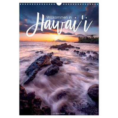 Willkommen in Hawai'i (Wandkalender 2027 DIN A3 hoch), CALVENDO Monatskalender