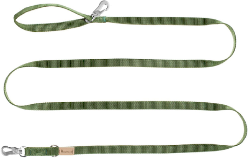 Haqihana Guinzaglio in Nylon Verde 2 mt / 15 mm