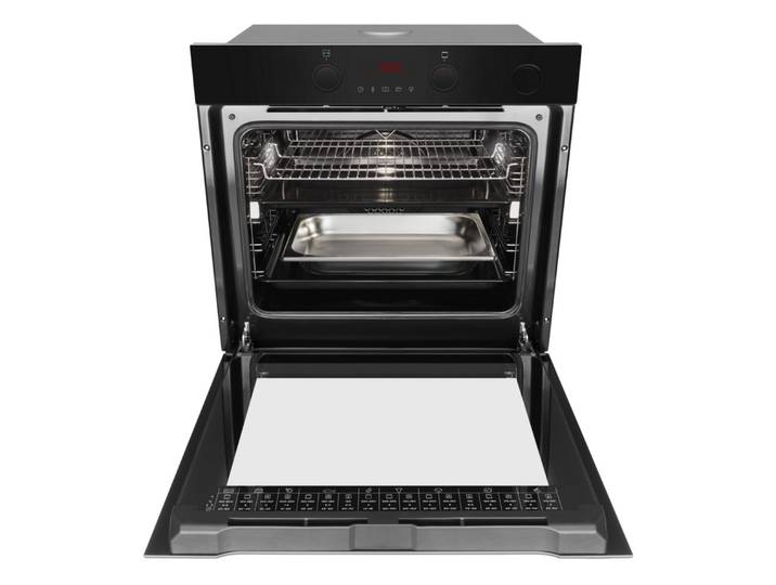 Amica Backofen EBSX 949 800 V, mit 1-fach-Teleskopauszug, Steam Clean, Dampfgarfunktion – Für aromatische und schonend gegarte Speisen