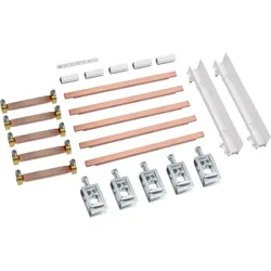 Hager ZM55S Sammelschienenverbinder, universZ, Schrank/Schrank, 5-polig, CU 12x10mm, 315A