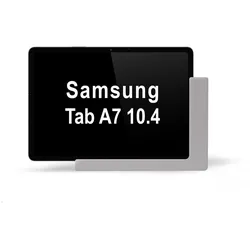 TabLines TWP001S Tablet Wandhalter für Samsung Tab A7 10.4 (2020), silber