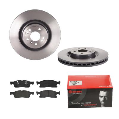 BREMBO Bremsensatz, Scheibenbremse 1420-57633 Vorderachse innenbelüftet 350mm 32mm für Mercedes BRABUS