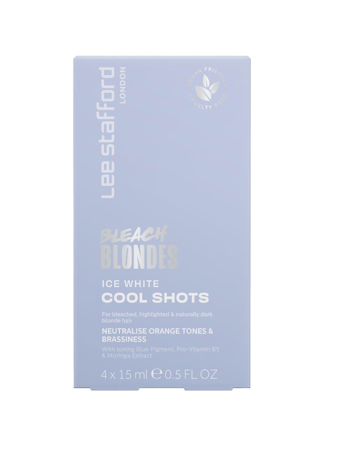 Lee Stafford - Bleach Blondes Ice White Cool Shots 4 x 15 ml
