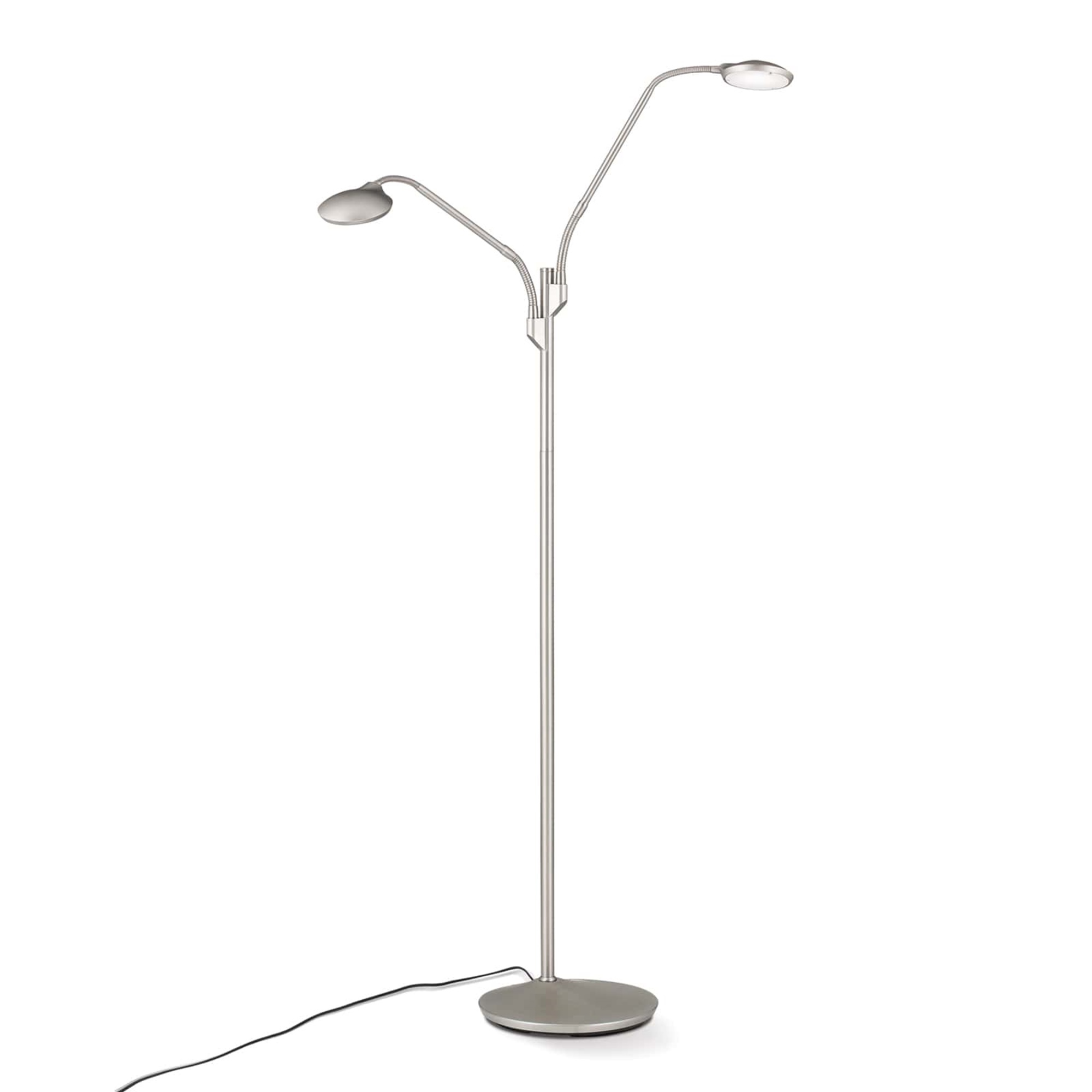 Orion Leuchten LED-Leseleuchte COBRA satin Stl 12-1184/2 satin 9003090267415