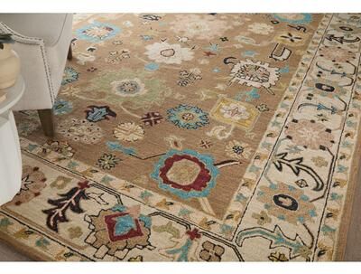 Grand Bazaar Margo Hand Tufted Floral & Botanical Traditional Area Rug