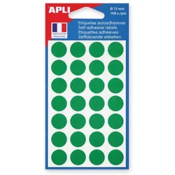 agipa APLI Markierungspunkte, Durchmesser: 15 mm, rund, grün
