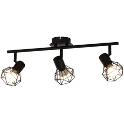 DECKENSTRAHLER Chloris 3-flammig 49/10/20 cm