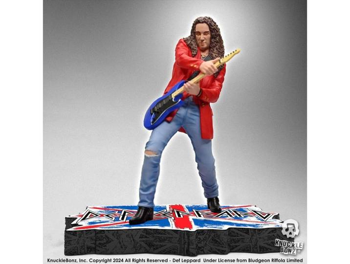 Knucklebonz Spielfigur Def Leppard Rock Iconz Statue Vivian Campbell 24 cm