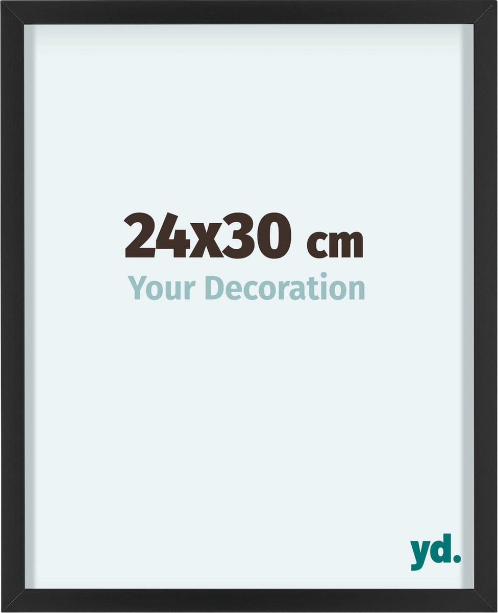 Your Decoration Fotolijst Virginia Aluminium Zwart 24x30 cm