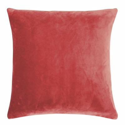 Dekokissen PAD "Smooth", rot, unifarben, B:50cm L:50cm, Polyester, Dekokissen_Sitzkissen_Kissenhüllen, Perfekte Farbabstimmung, große Farbvielfalt, in verschiedenen Größen